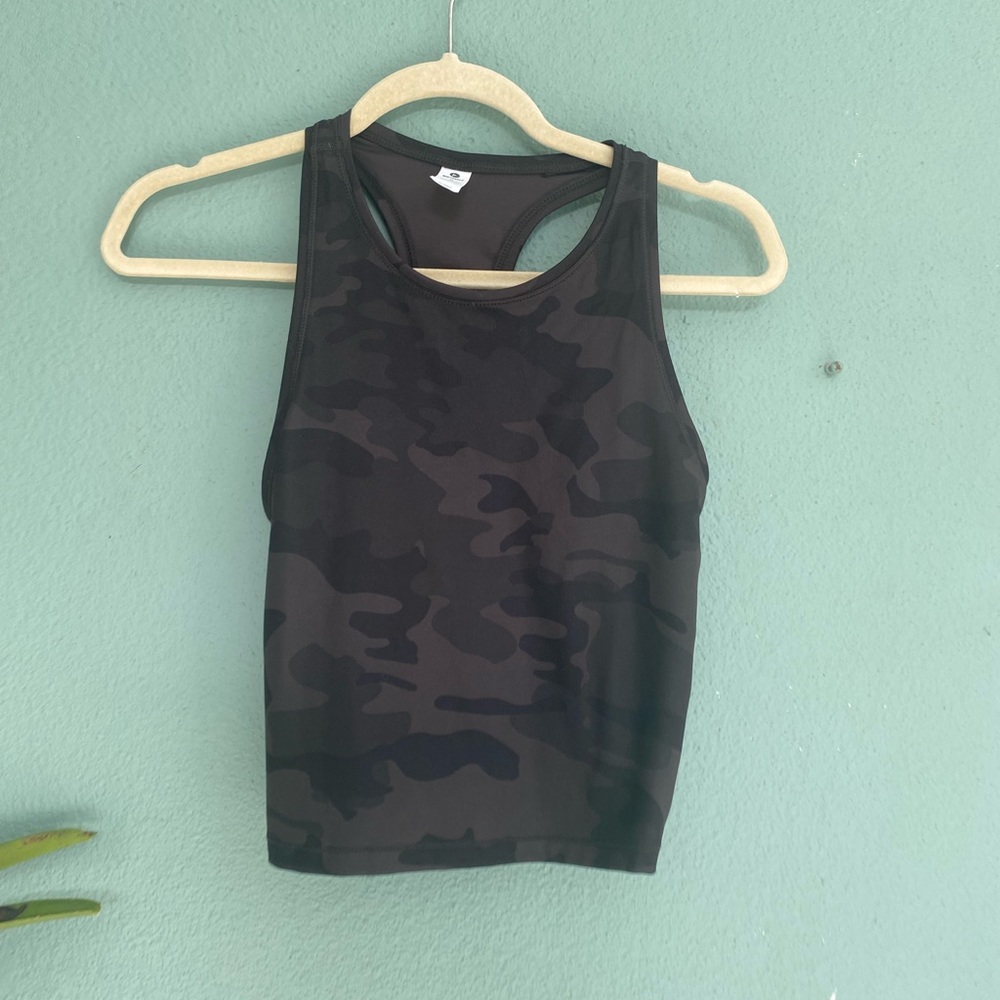 90 Degrees Athletic Camo Tank Top